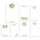Yellow and Blue Floral Notepad Collection Image 2 of 3